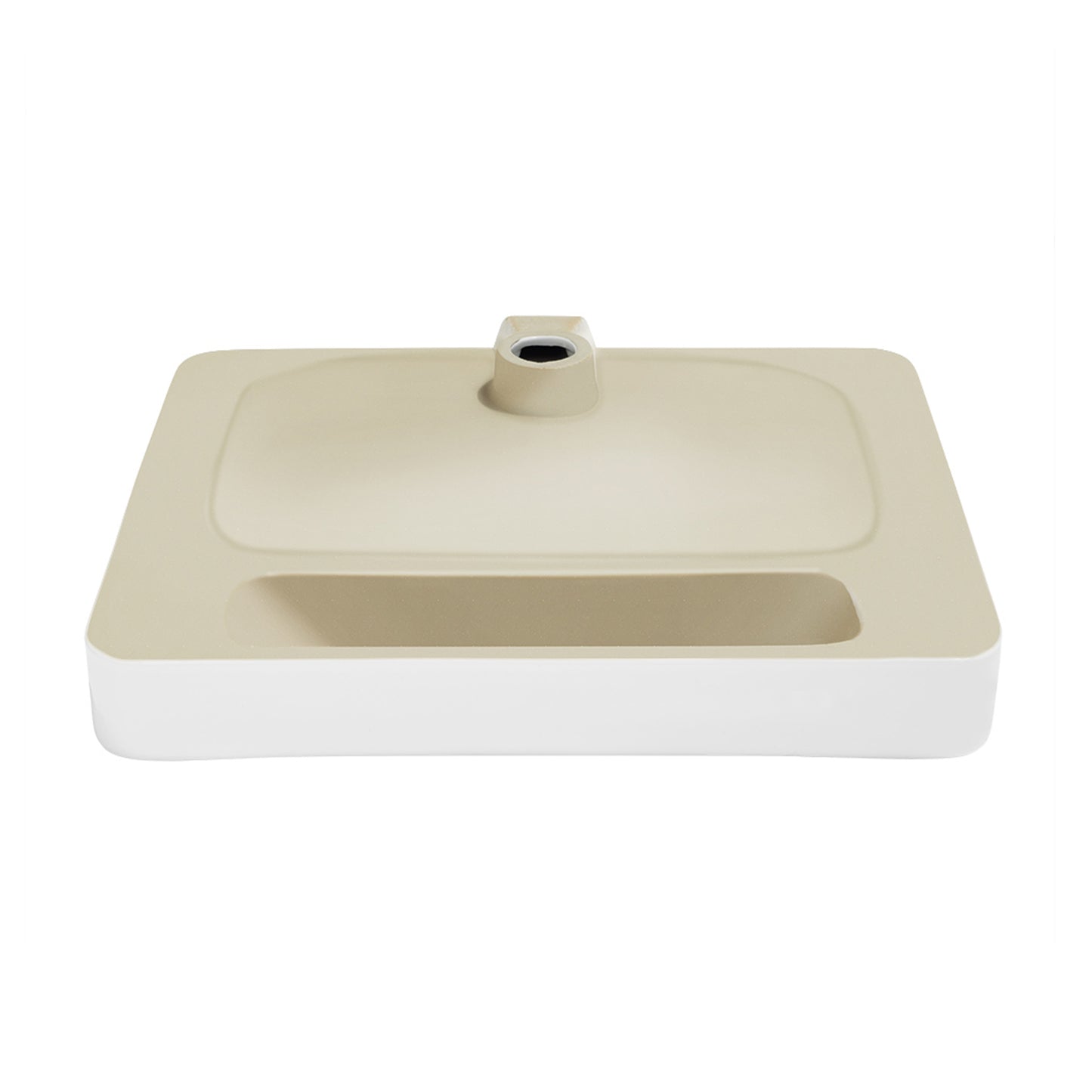 Swiss Madison, Carre Large Rectangle Vessel Sink