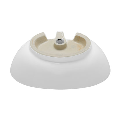 Swiss Madison, Ivy 23 Oval Ceramic Vessel Sink
