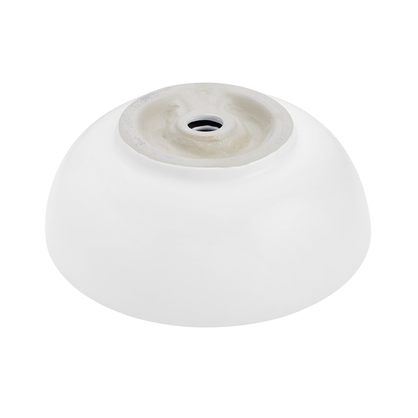 Swiss Madison, Sublime Round Vessel Sink in Matte White