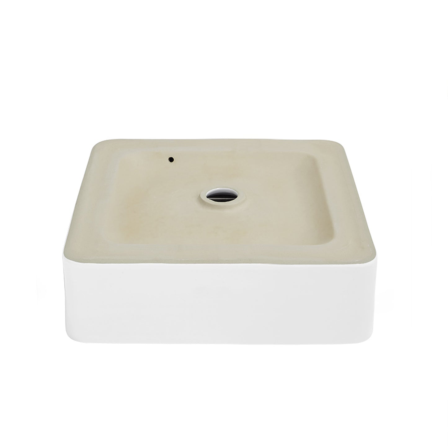 Swiss Madison, Concorde 15 Square Ceramic Vessel Sink