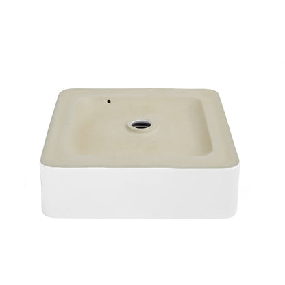 Swiss Madison, Concorde 15 Square Ceramic Vessel Sink