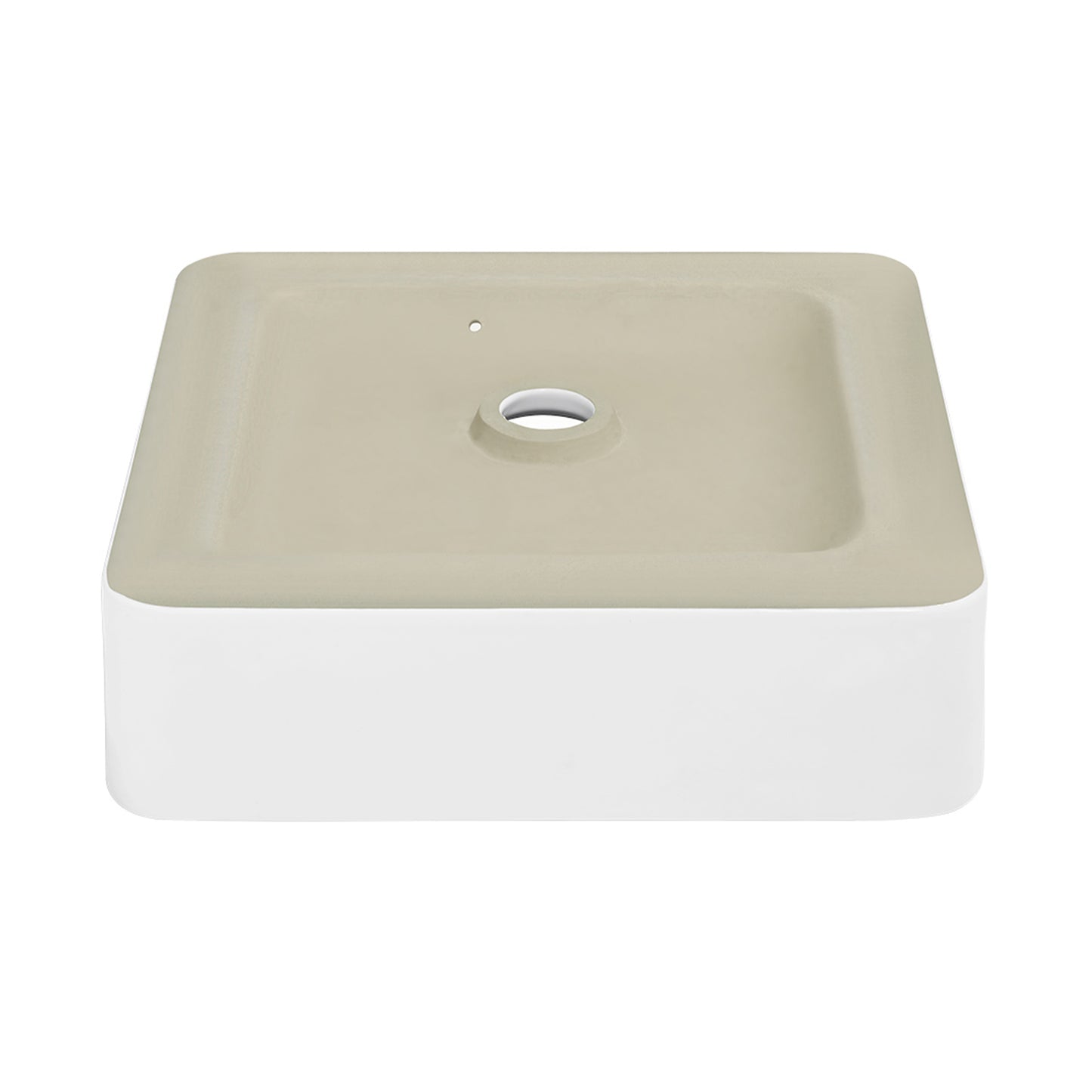 Swiss Madison, Concorde Ceramic Square Vessel Sink