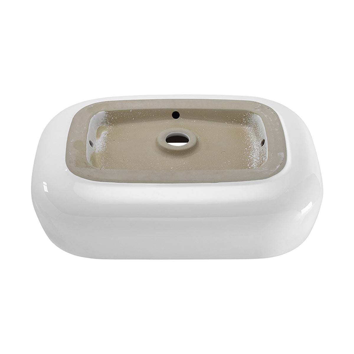 Swiss Madison, Chateau 22 Square Ceramic Vessel Sink