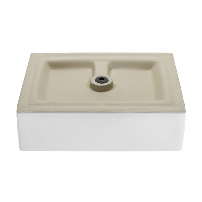 Swiss Madison, Voltaire 17 Rectangle Ceramic Vessel Sink