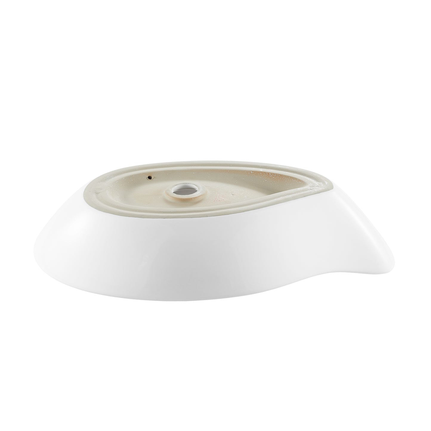 Swiss Madison, Daxton Glossy White Ceramic Specialty Vessel Sink 25.5 in