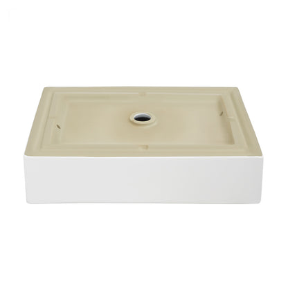 Swiss Madison, Voltaire Ceramic Rectangle Vessel Sink