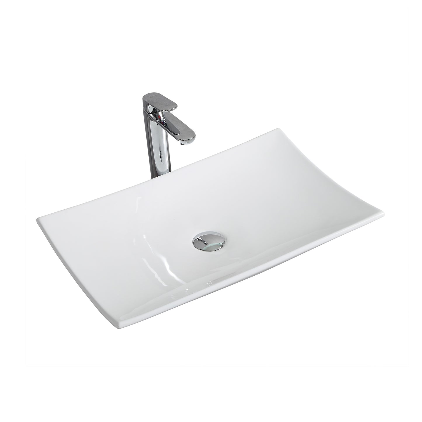 Swiss Madison, Annecy 23.5” Rectangle Vessel Bathroom Sink