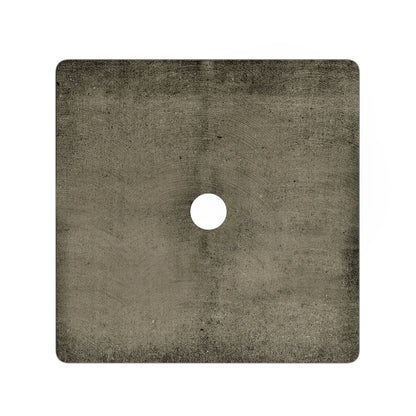 Swiss Madison, Lisse 15.5" Square Concrete Vessel Bathroom Sink in Dark Grey