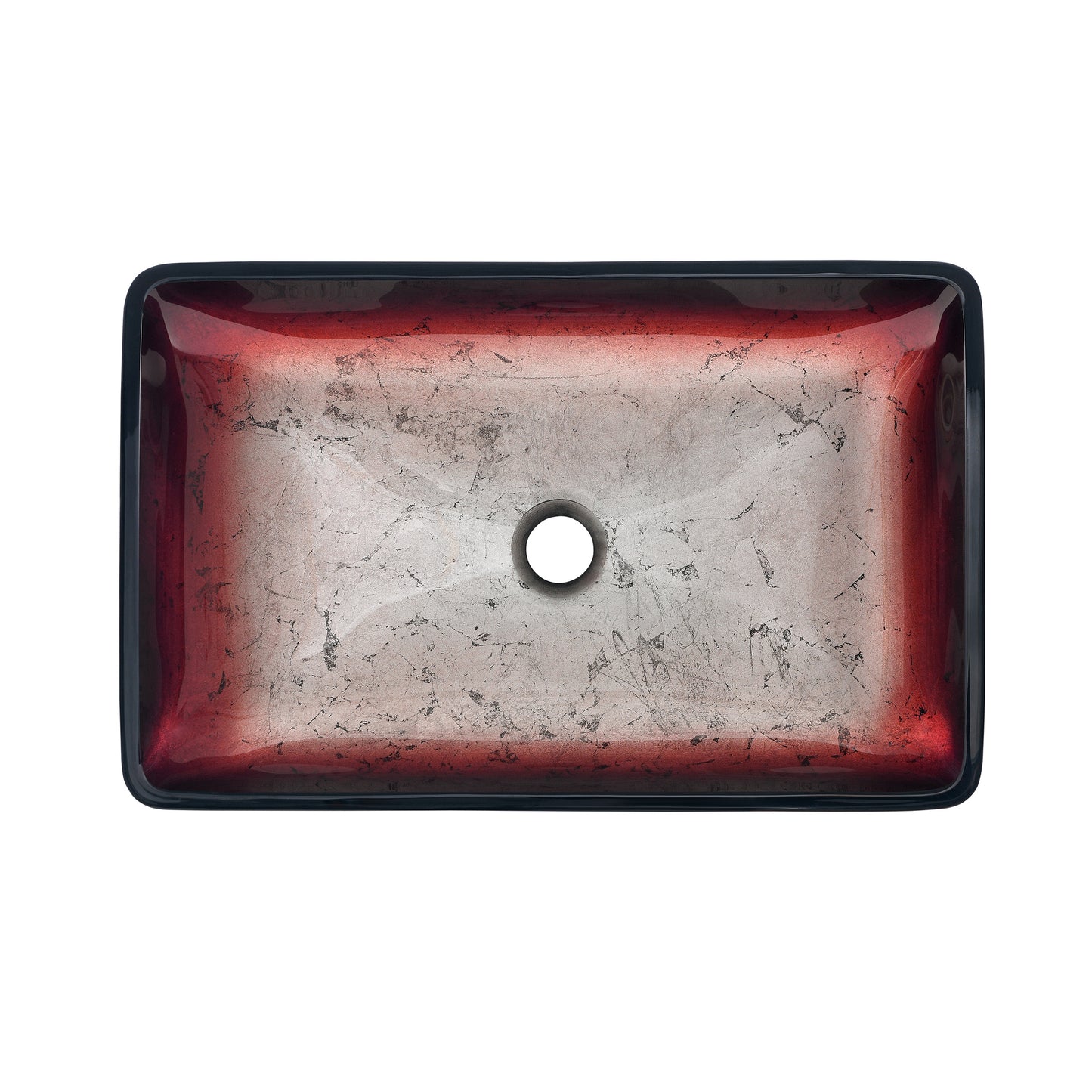 Swiss Madison Ember Red vessel bathroom vanity — view 10