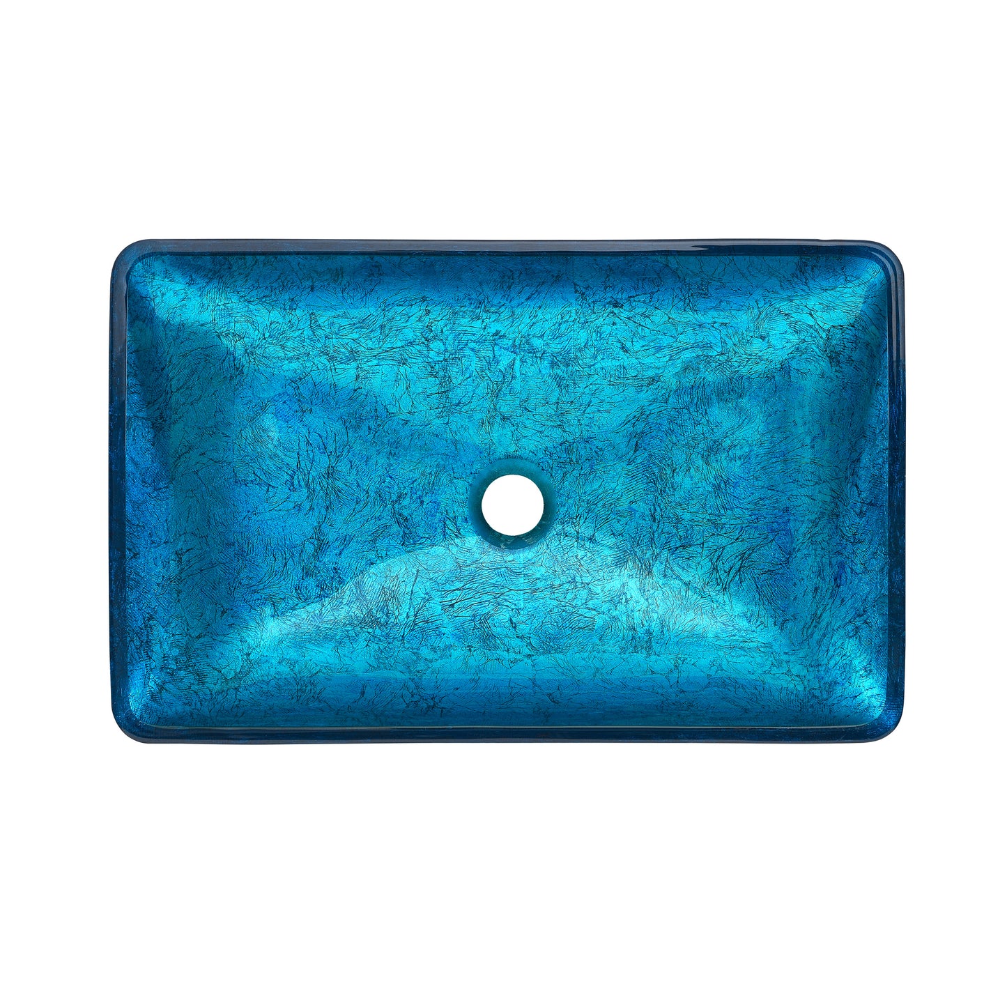 Swiss Madison Ocean Blue vessel bathroom vanity — view 10