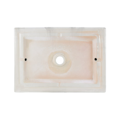 Swiss Madison, Voltaire 22" Ceramic Vessel Bathroom Sink in White Marble