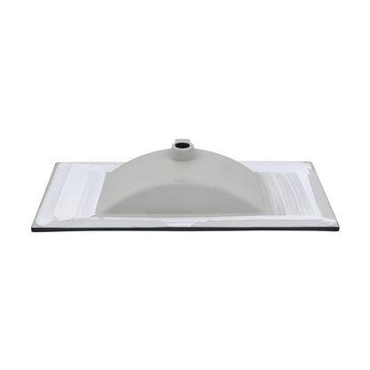 Swiss Madison, 30" 3-Hole Widespread Vanity Sink Top in Matte Black