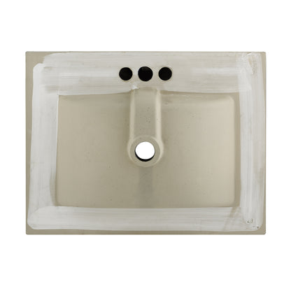 Swiss Madison, 24" 3-Hole Centerset Vanity Sink Top in Matte Black