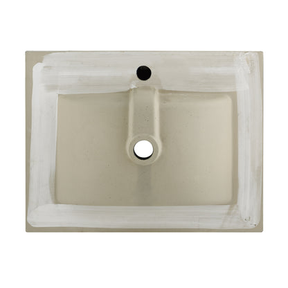 Swiss Madison, 24" Ceramic Vanity Top with Single Faucet Hole in Matte Black