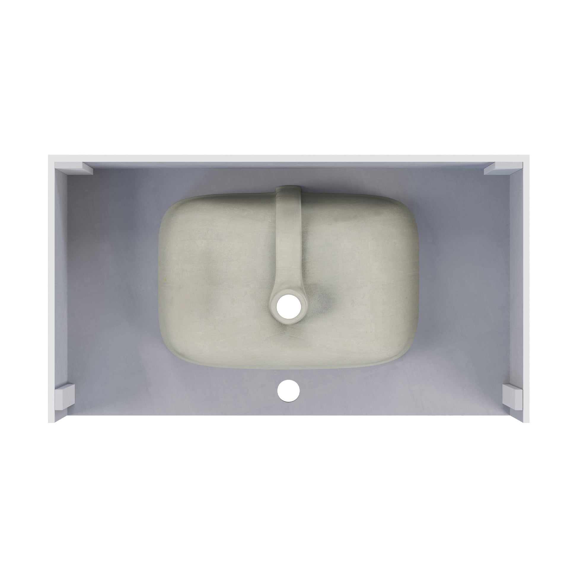 Swiss Madison Avancer 36-inch wall-mount bathroom vanity in Storm Grey — view 9
