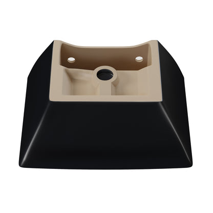 Swiss Madison, Sublime 18" Ceramic Wall Hung Sink in Matte Black