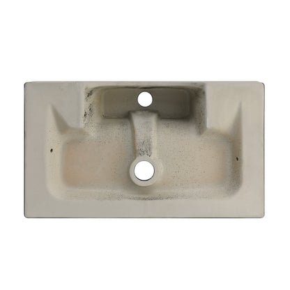 Swiss Madison, Claire 22" Rectangle Wall-Mount Bathroom Sink in Matte Black