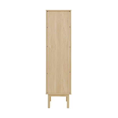 Swiss Madison Classe freestanding bathroom vanity in Natural Oak — view 9
