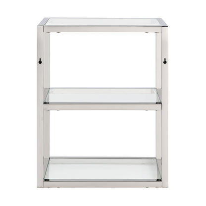 Swiss Madison, Pierre 16"x20"x10" Wall-Mounted Linen Cabinet in Chrome