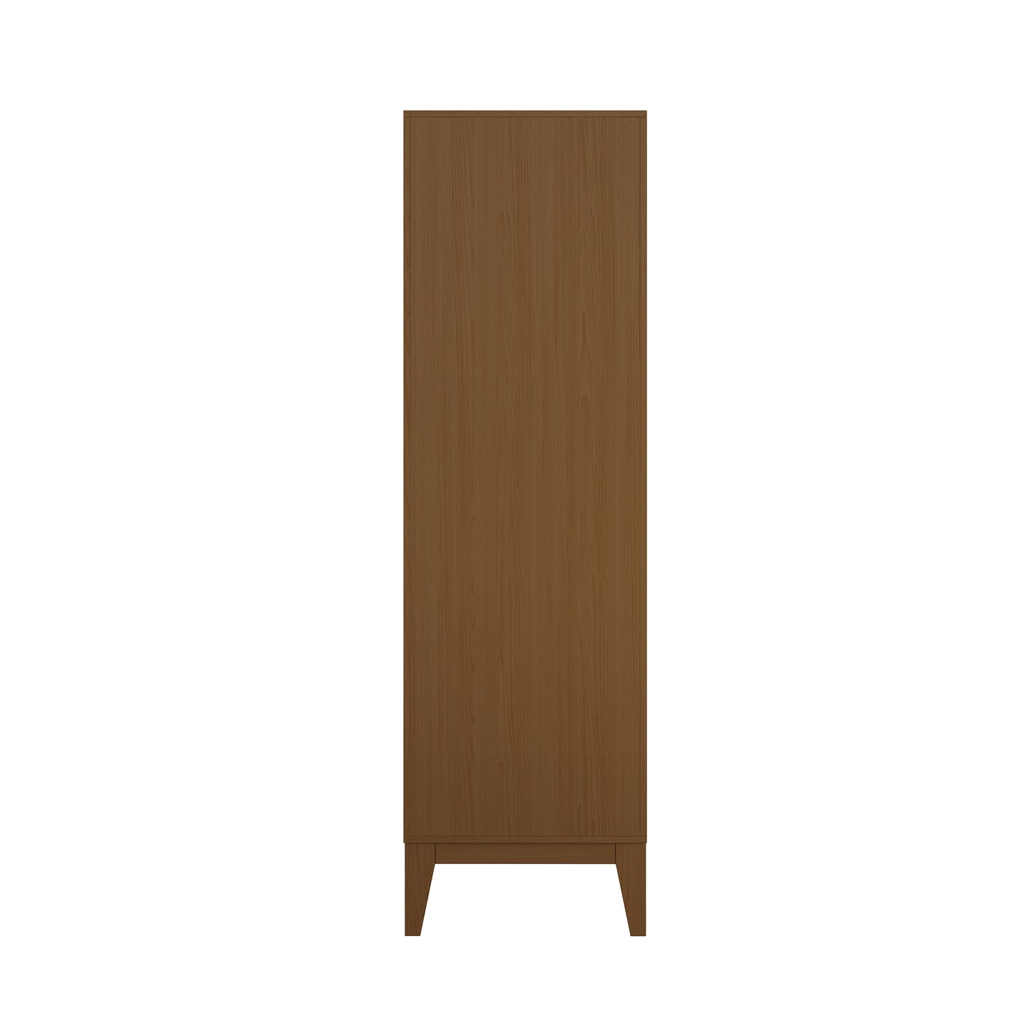 Swiss Madison, Cascade 17 x 17 x 60 Freestanding Linen Cabinet in Brown Oak