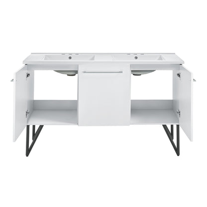 Swiss Madison Annecy 60-inch bathroom vanity — view 5