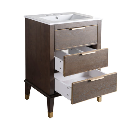 Swiss Madison Hugo 24-inch bathroom vanity — view 5