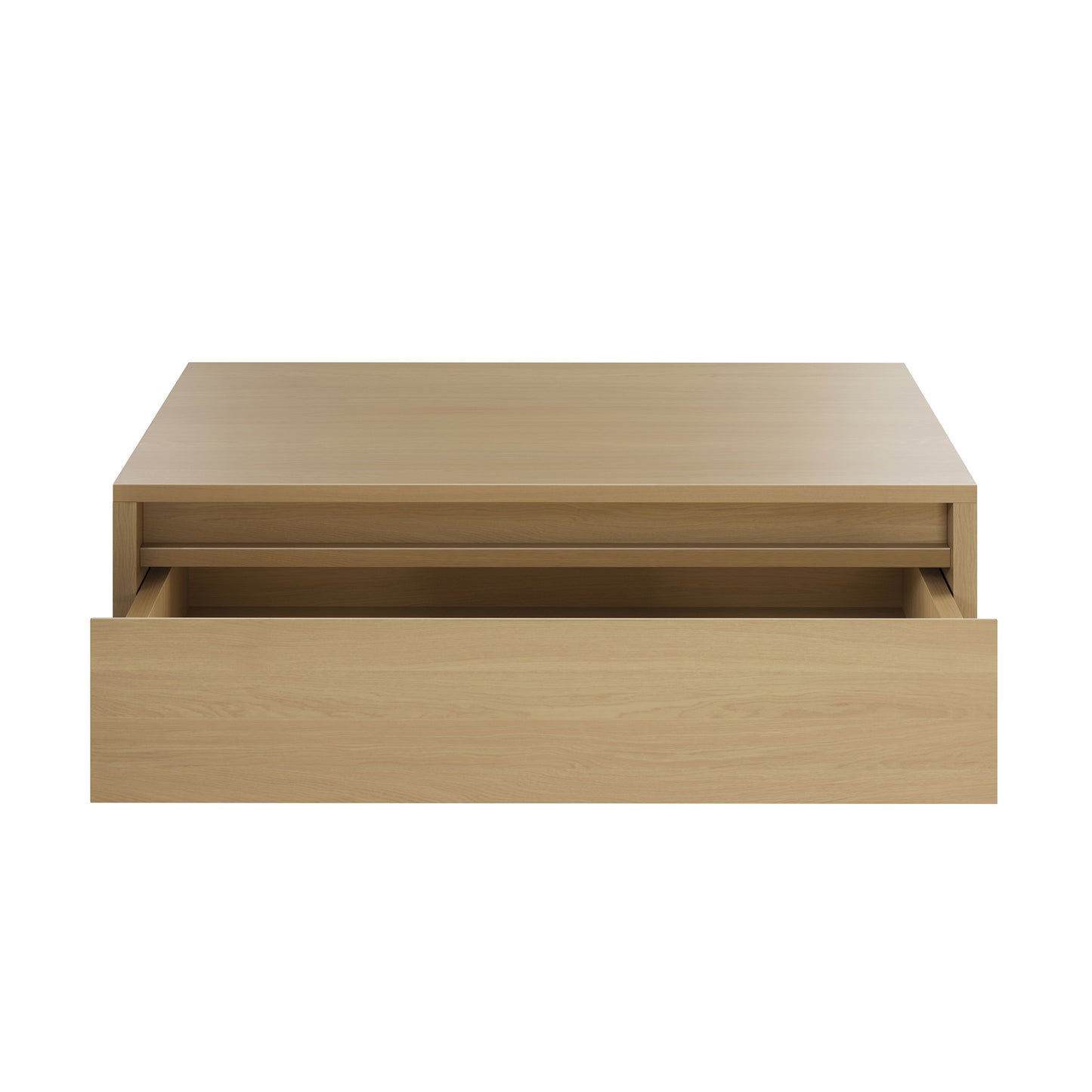 Swiss Madison, Avancer 36" Wall-Mounted Bathroom Vanity Cabinet without Top in Natural Oak