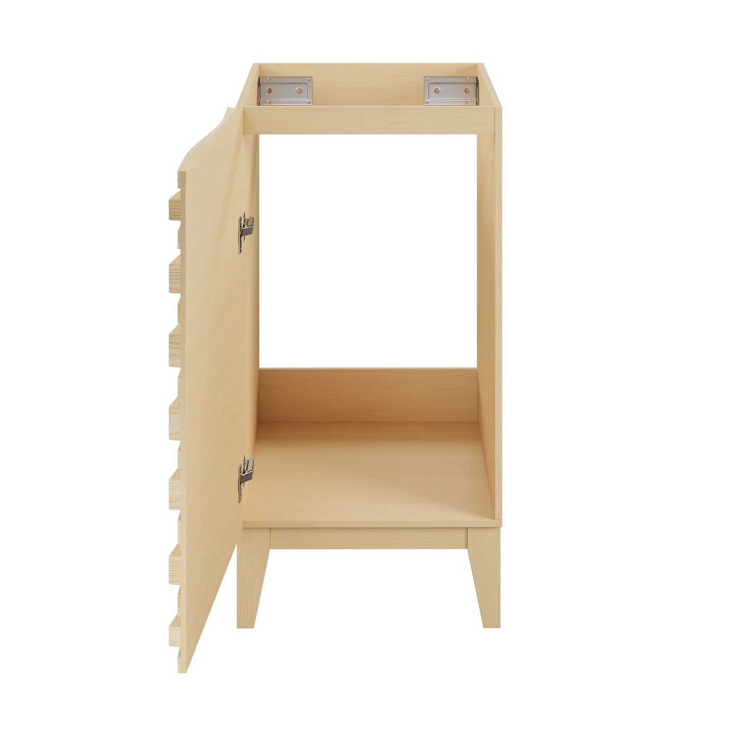 Swiss Madison, Cascade 18" Bathroom Vanity in Natural Oak - Cabinet