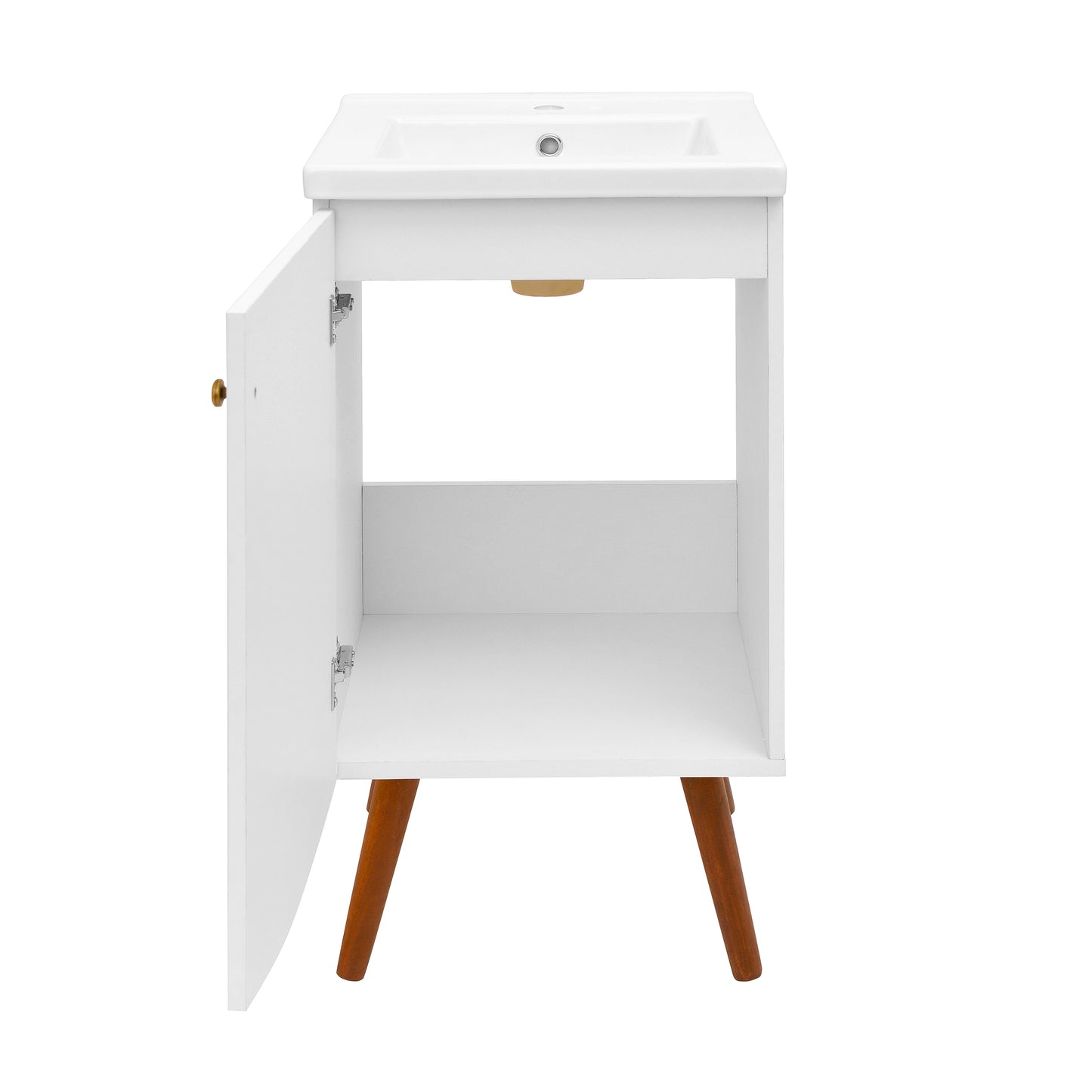 Swiss Madison, Manoir 18" Bathroom Vanity in White