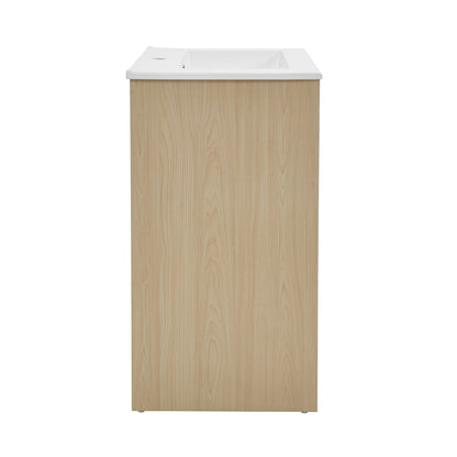 Swiss Madison, Virage 24 Freestanding, Bathroom Vanity in Natural Oak
