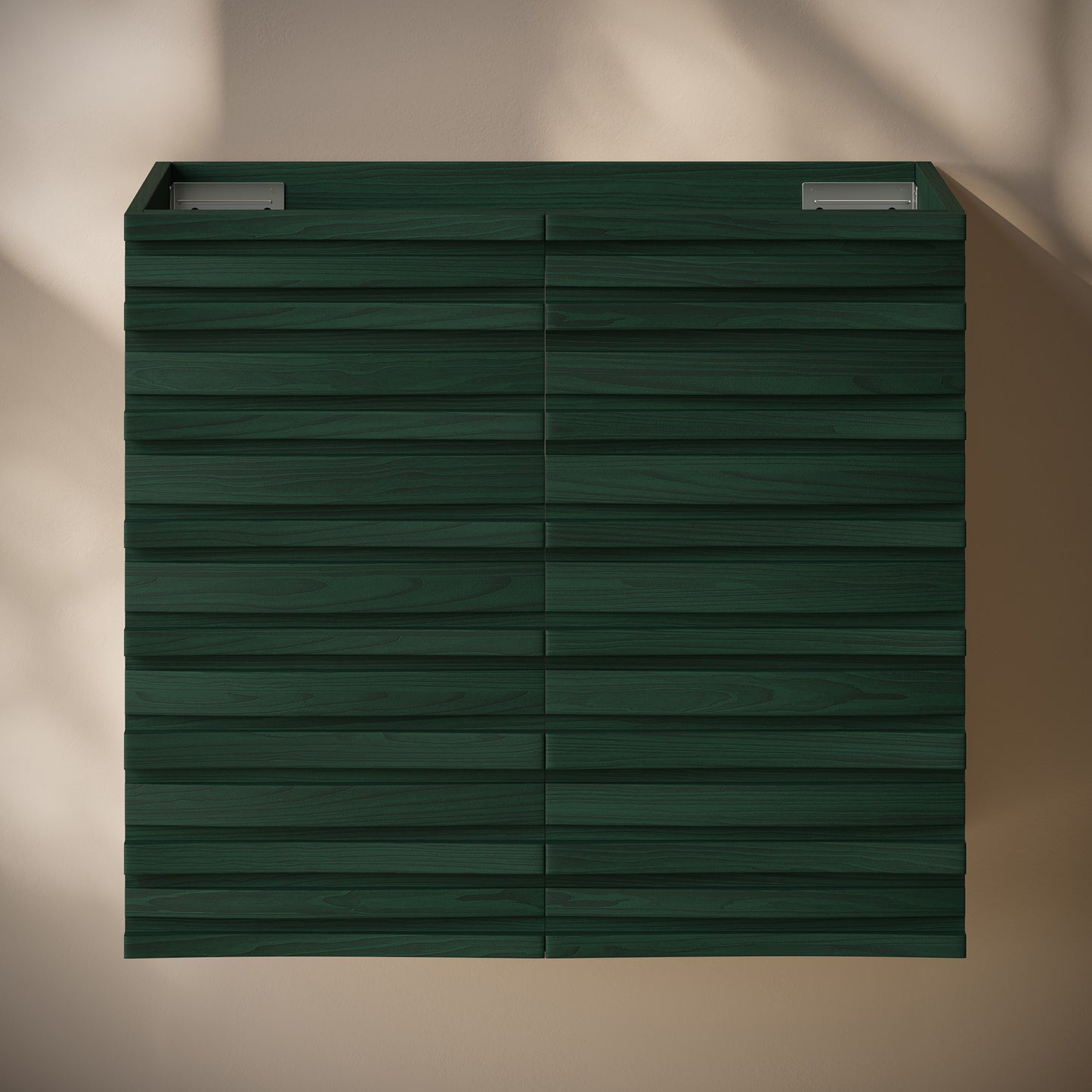 Swiss Madison, Cascade 24" Wall-Mounted Bathroom Vanity Cabinet without Top in Green Oak