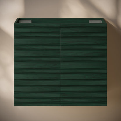 Swiss Madison, Cascade 24" Wall-Mounted Bathroom Vanity Cabinet without Top in Green Oak