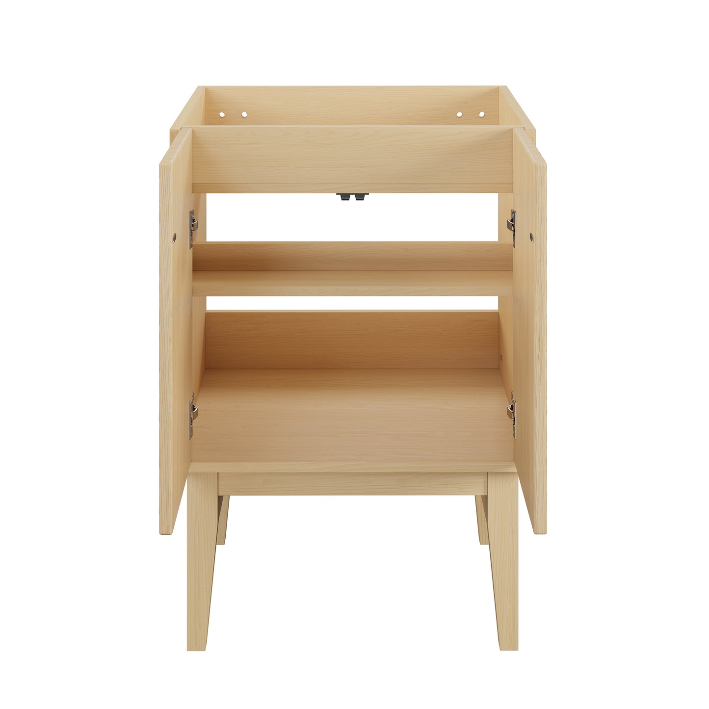 Swiss Madison, Bosse 24" Freestanding Bathroom Vanity Cabinet without Top in Natural Oak