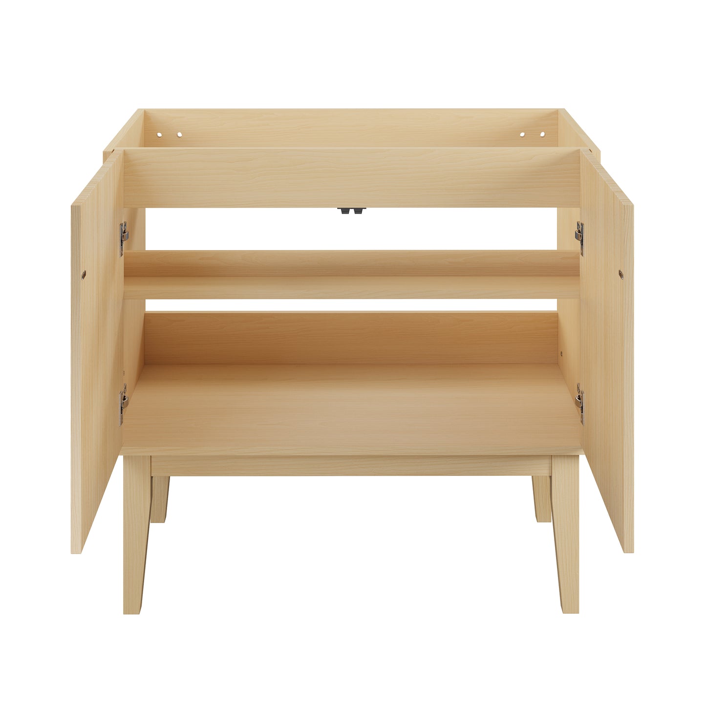 Swiss Madison, Bosse 36" Freestanding Bathroom Vanity Cabinet without Top in Natural Oak