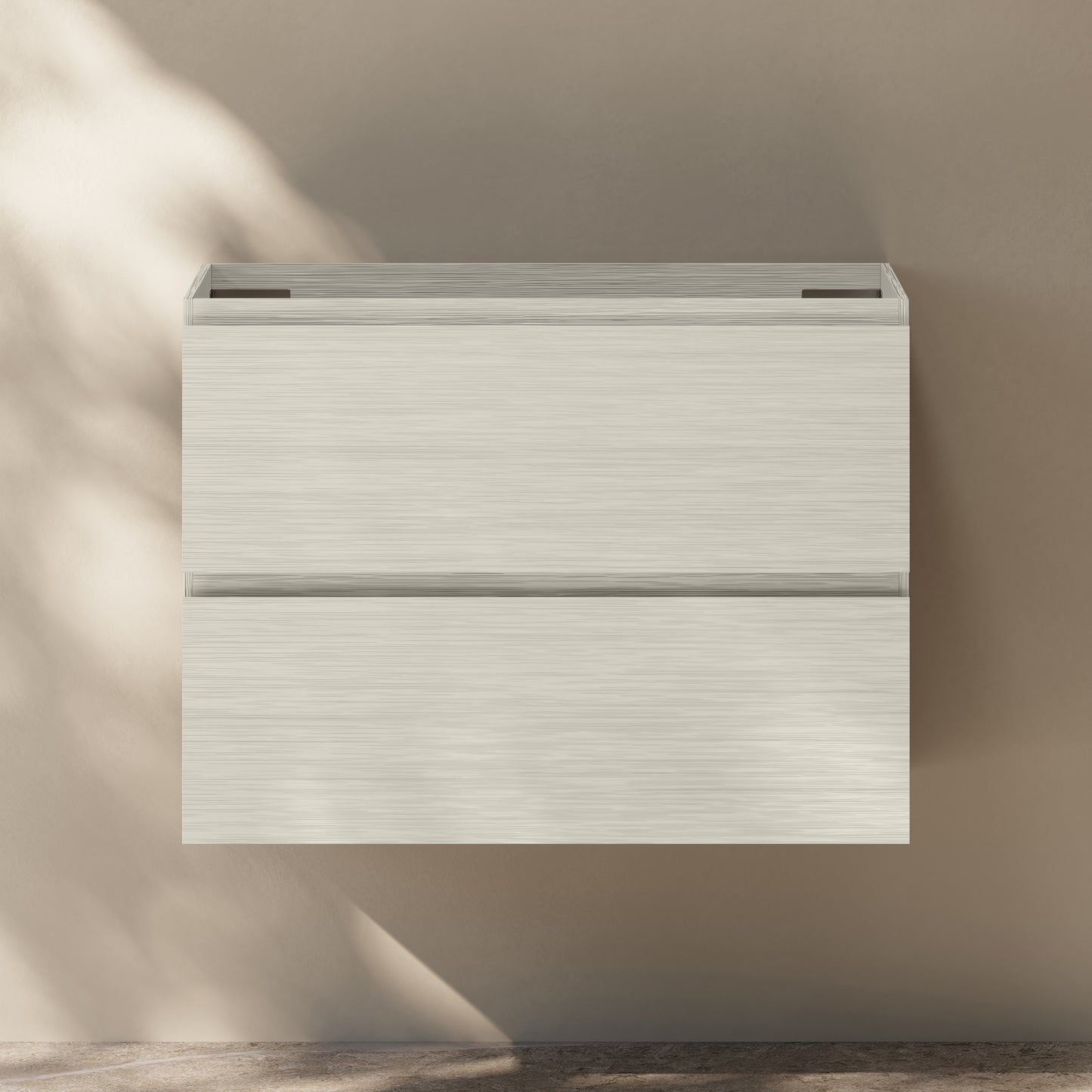 Swiss Madison, Liberte 30" Wall-Mounted Bathroom Vanity Cabinet without Top in White Oak