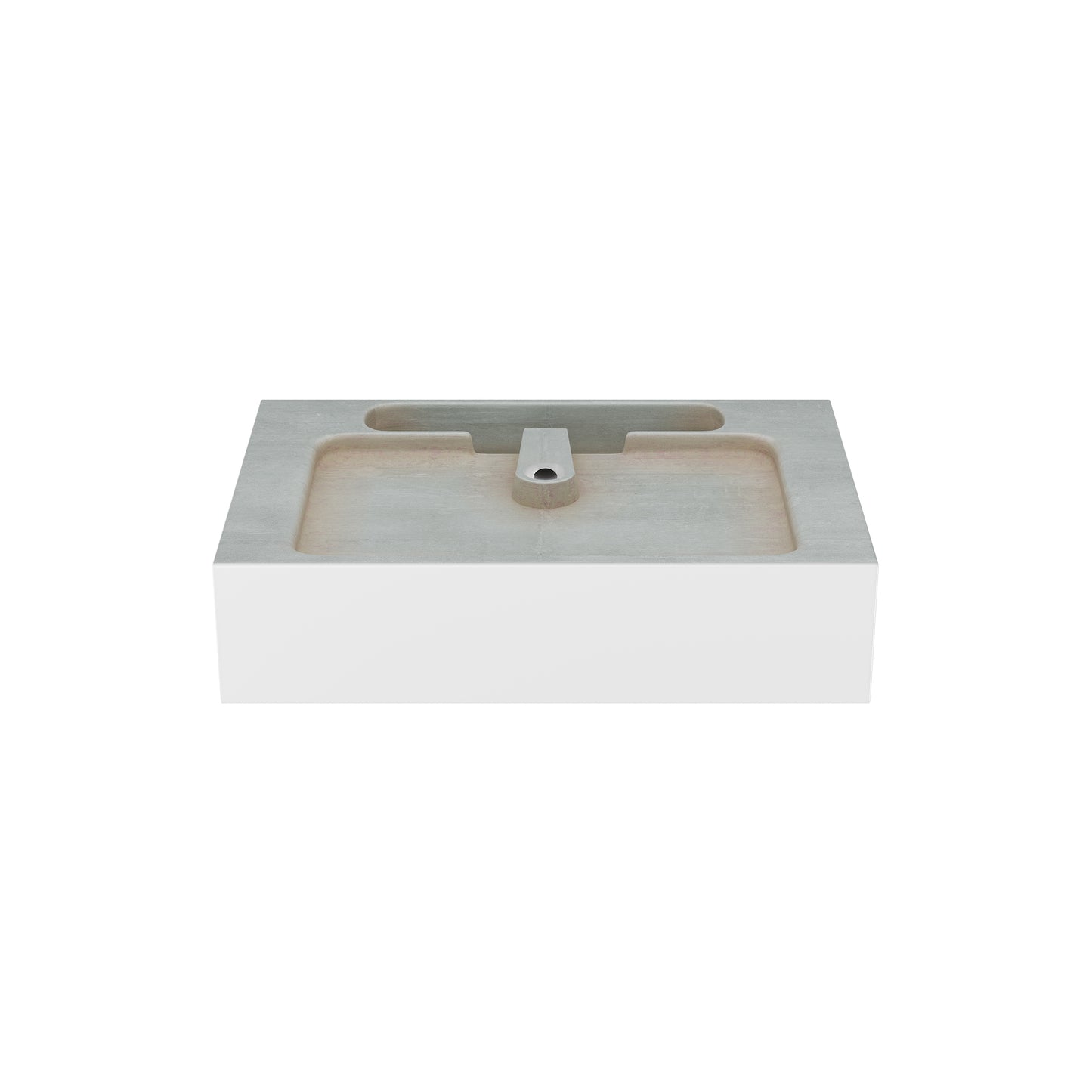 Swiss Madison, Concorde 24" Rectangle Console Sink with Matte Black Legs