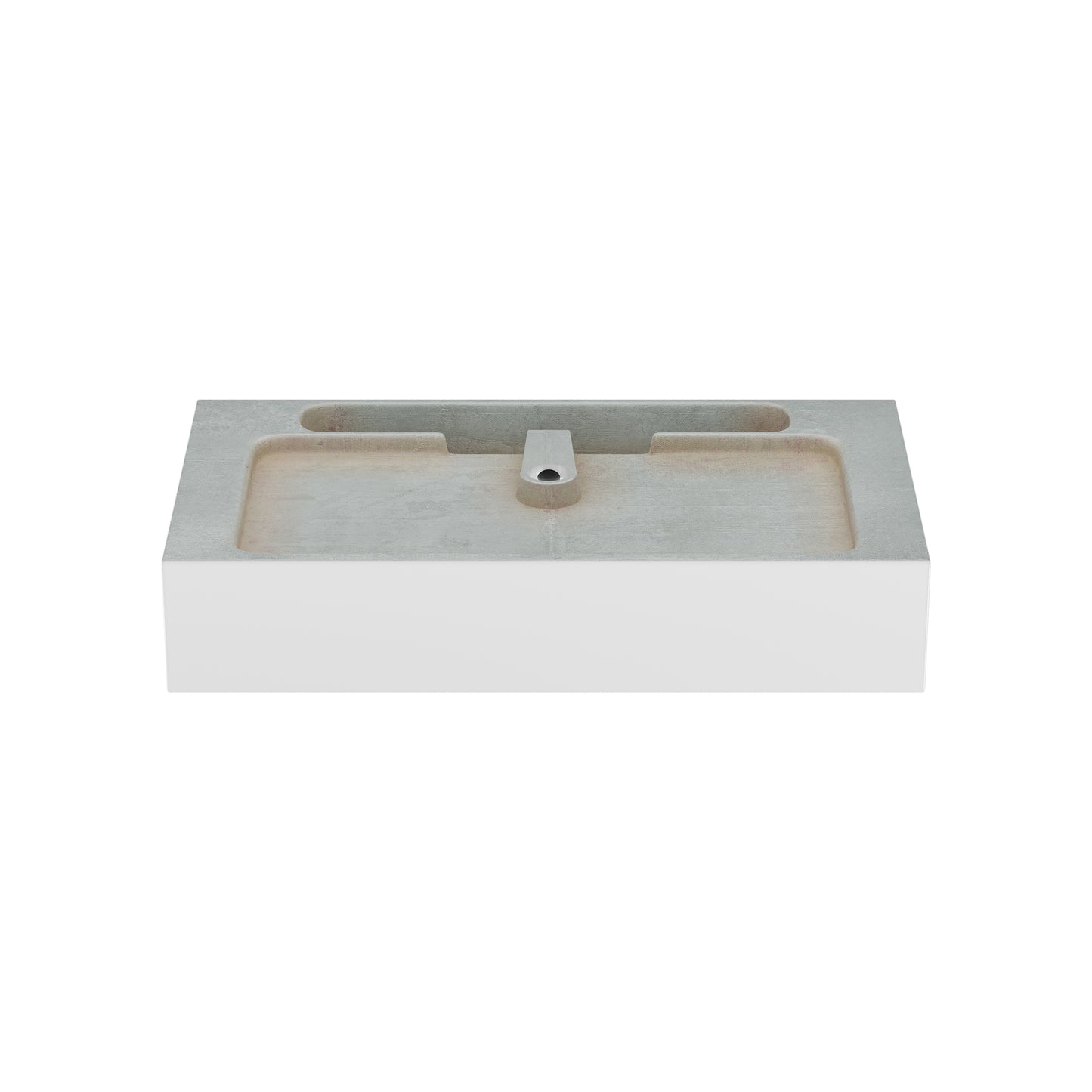 Swiss Madison, Concorde 30" Rectangle Console Sink with Matte Black Legs