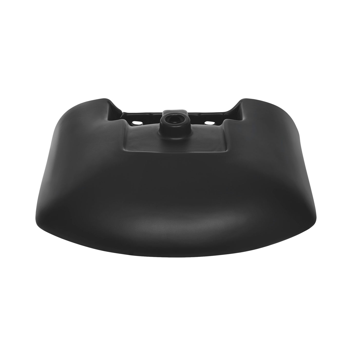 Swiss Madison, Chateau Two-Piece Round Pedestal Sink in Matte Black