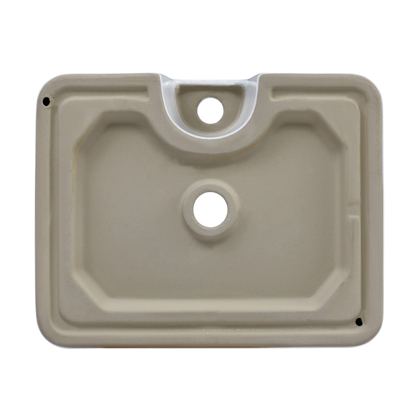 Swiss Madison, Rennes 19" Vessel Sink in Glossy White