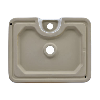 Swiss Madison, Rennes 19" Vessel Sink in Glossy White
