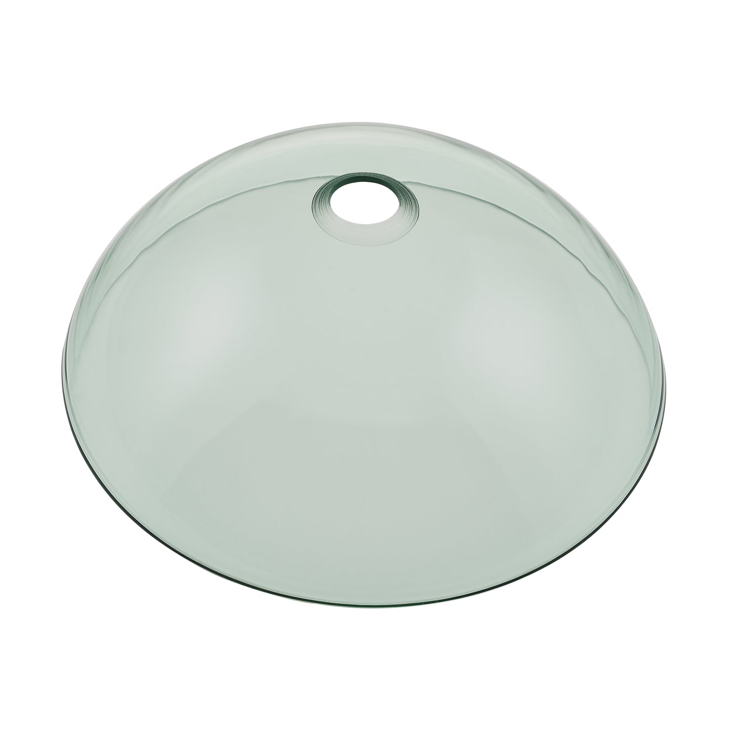 Swiss Madison, Cascade 16.5 Glass Vessel Sink with Faucet, Clear
