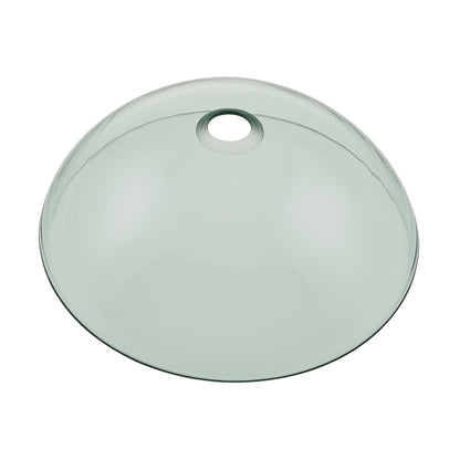 Swiss Madison, Cascade 16.5 Glass Vessel Sink with Faucet, Clear