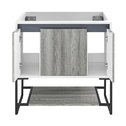 Swiss Madison Marseille 36-inch bathroom vanity in Oak - Cabinet Only — view 2