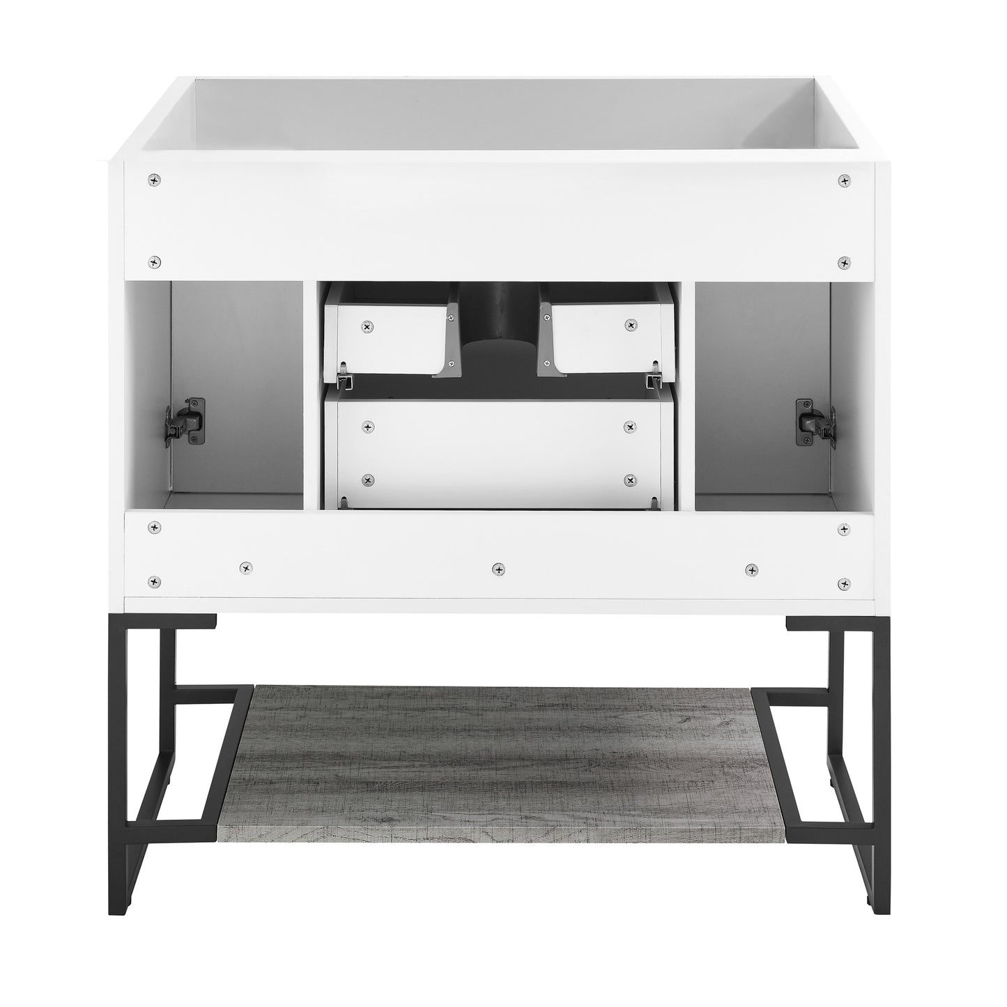 Swiss Madison Marseille 36-inch bathroom vanity in Oak - Cabinet Only — view 3