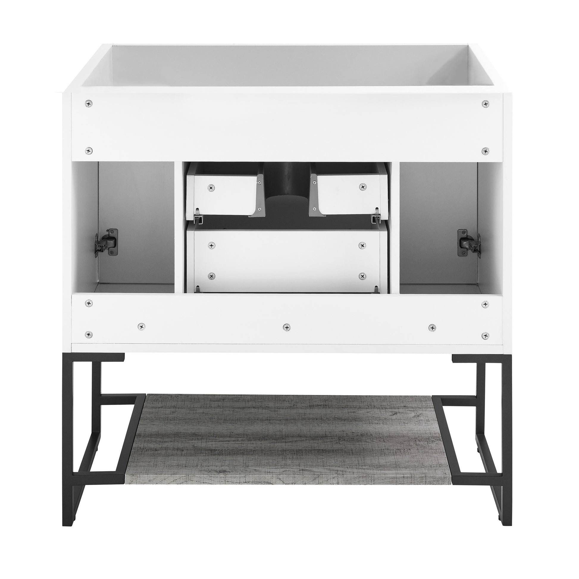 Swiss Madison Marseille 36-inch bathroom vanity in Oak - Cabinet Only — view 3