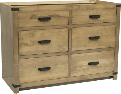 Trusty Wood Lexington Bathroom Vanity 48" with Six Drawers