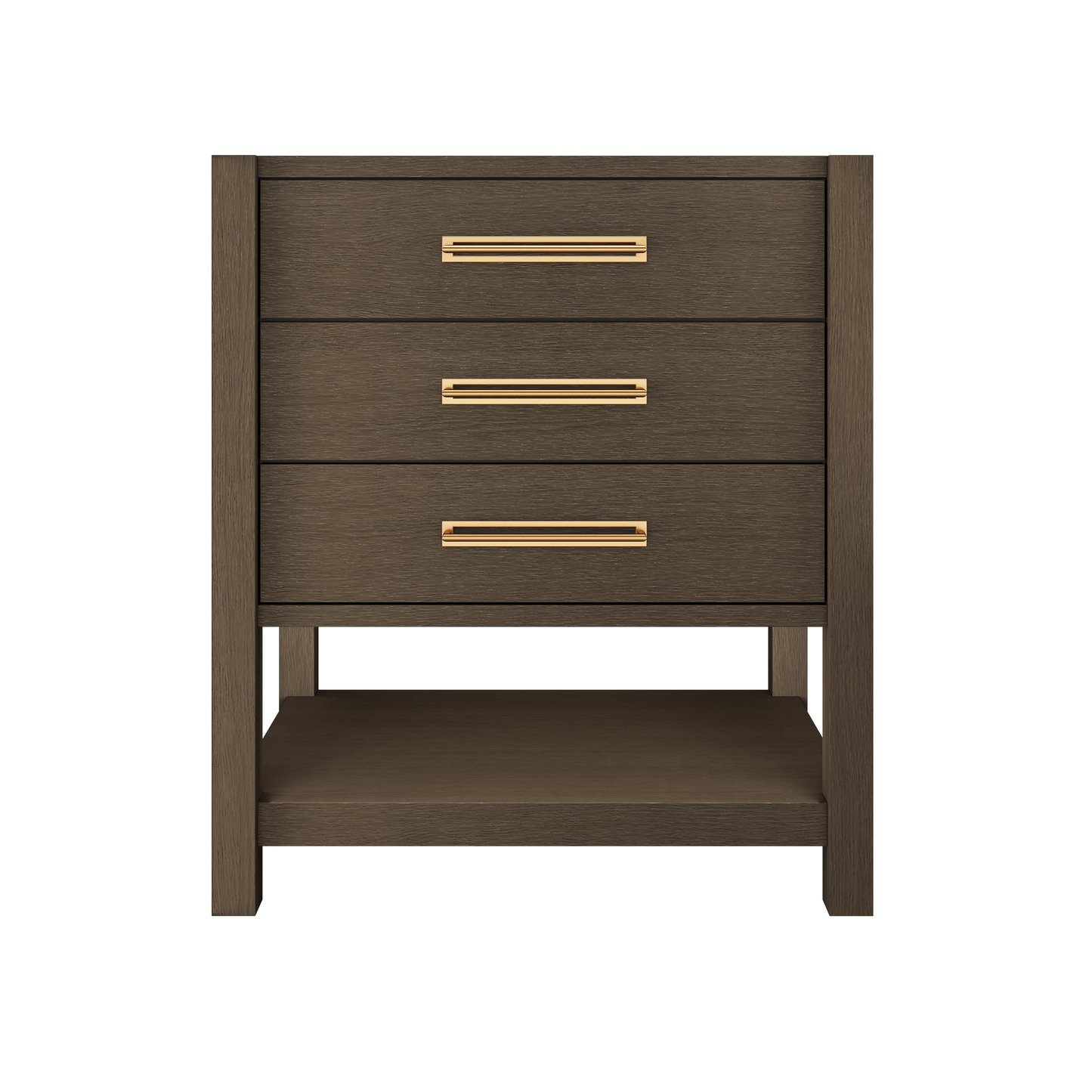 Vanderloc Kiawah Three-Drawer Single Bath Vanity — 30 Inch