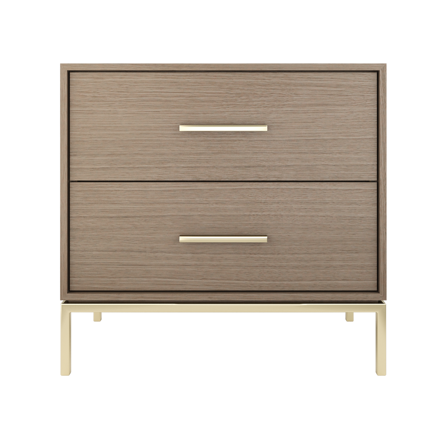 Vanderloc Rift White Oak Two-Drawer Single Bath Vanity