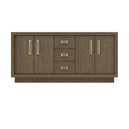 Vanderloc Avalon Double Bath Vanity (Add Top & Faucet)