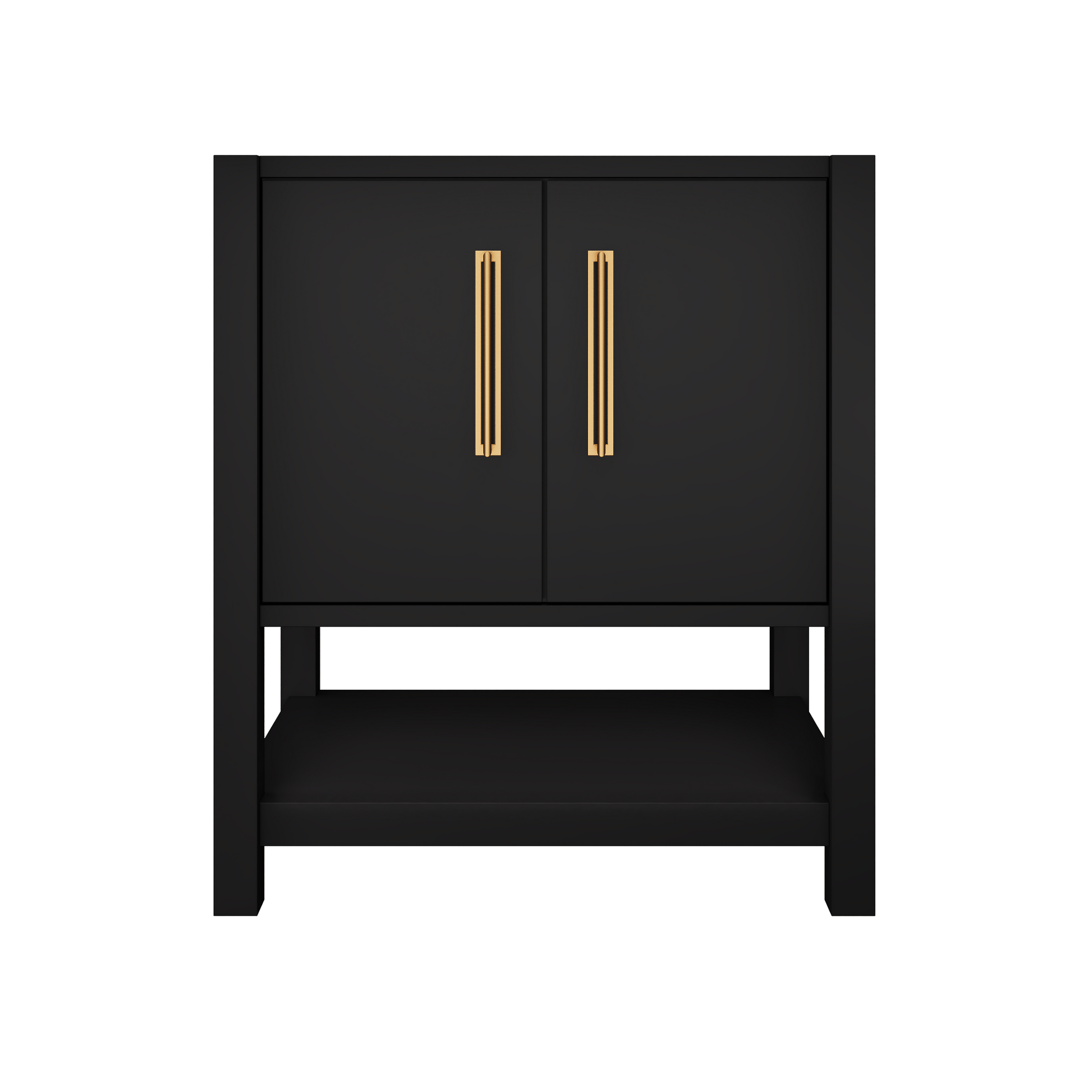 Noir / Satin Gold